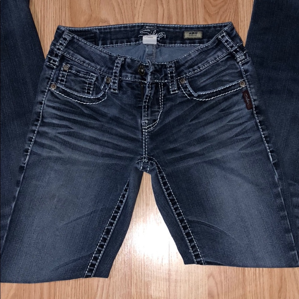 Silver jeans